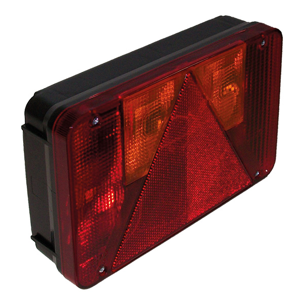 1024596_XL Baglygte 220x140x30 mm, venstre m/nummerpladelys - Billede 1