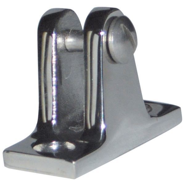 1042103_XL Kaleche gaffel dæksbeslag RF Ø5mm bolt, 90º - Billede 1