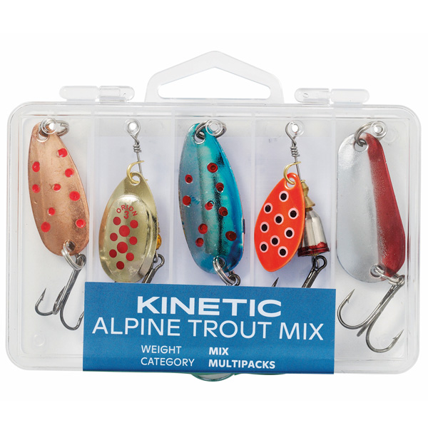 1044335_XL Kinetic Alpine trout mix, 5stk - Billede 1
