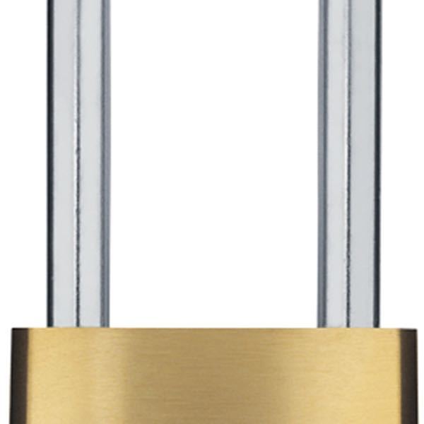 1051743_XL Abus kode hængelås messing m/RF bøjle høj, 50mm - Billede 1