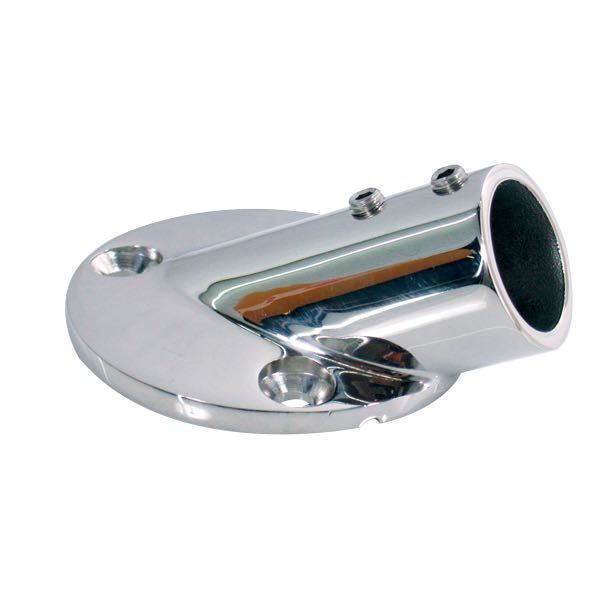 1054450_XL Bundbeslag rund Ø25mm-30 grader RF stål - Billede 1