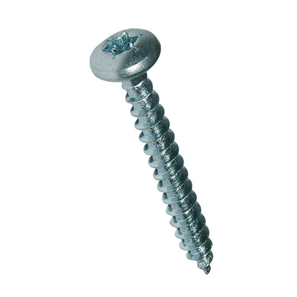 1055004-9_XL Skrue panhoved 2,9 x 19 a4 torx din 9477-4 20 stk. - Billede 1