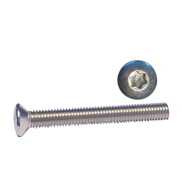 1056256_XL Maskinskrue lh. Torx kærv 8 x 40 A4 ISO14584 100stk - Billede 1