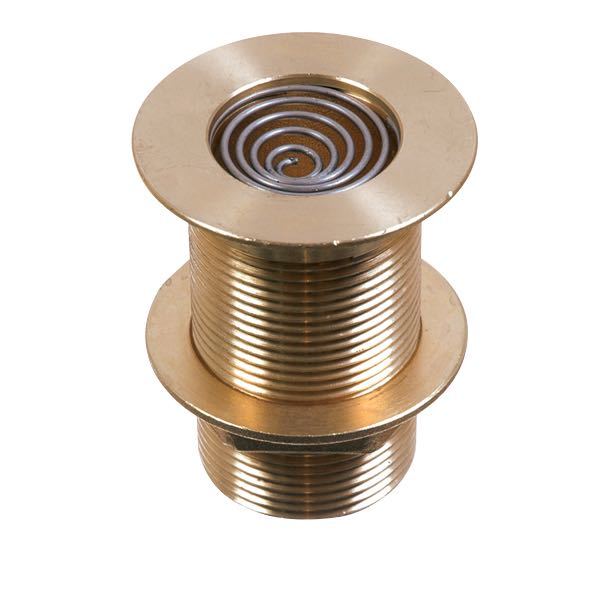 1060440_XL Guidi Gennemføring messing med fjedersi, 1 1/4" - Billede 1