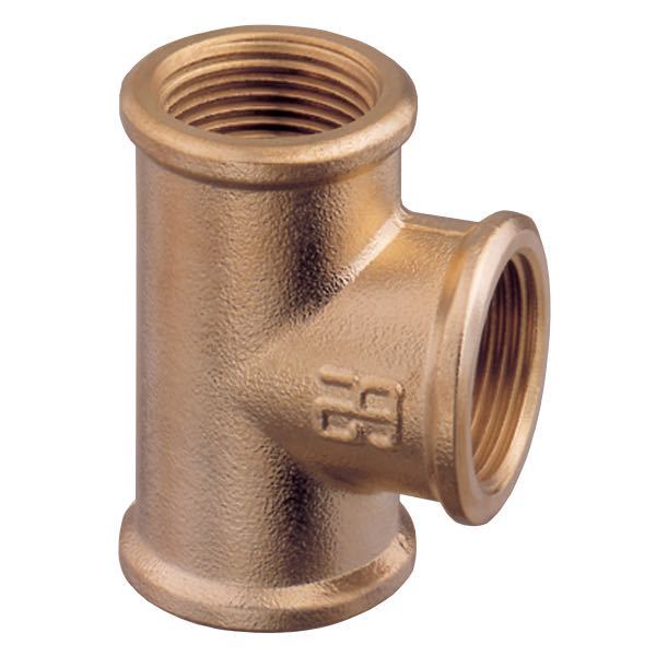 1068186_XL Guidi T- stykke 1 1/2" bronze - Billede 1