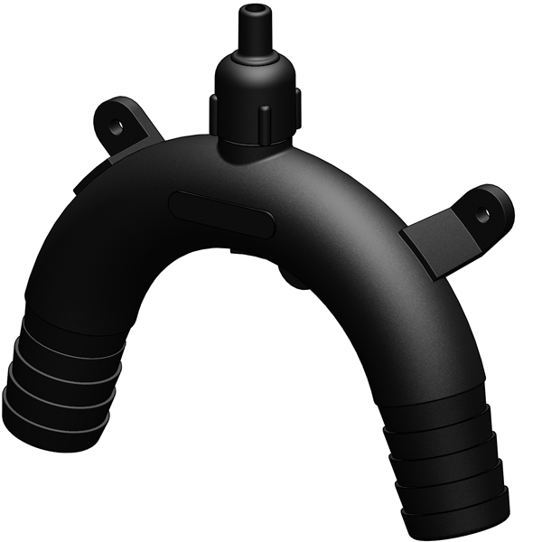 1070345_XL Trudesign Antihævert 25mm sort - Billede 1