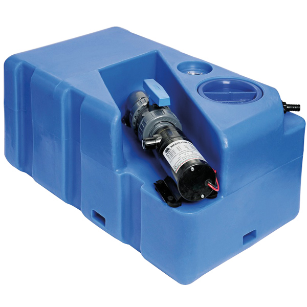 1070914_XL Septiktank 60l med 24v macerator 65x39x30cm - Billede 1