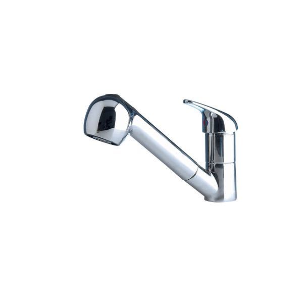 1090990_XL Barka etgrebsblandingsbatteri med brus og flow/spray knap - lille model MD6501 - Billede 1