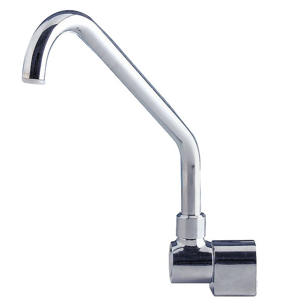 1091104_XL Barka enkelt hane forcromet til fodpumpe, lav BR0600 - Billede 1
