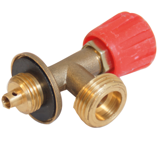 1094598_XL Lukkeventil til blå gasflaske regulator FR og EU reg - Billede 1