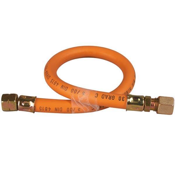 1094669_XL Gasslange 1,2m 1/4" til 8mm rørtilslutning blister - Billede 1