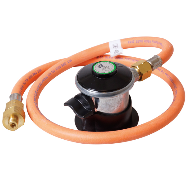1094690_XL Gasregulator konverteringssæt Jumbo click on m. 0,9m slange - Billede 1