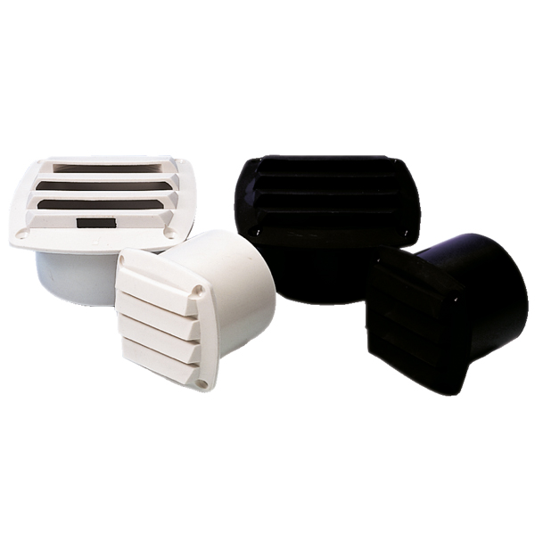 1100259_XL Roca ventilgæller hvid 82x82x75mm - Billede 1