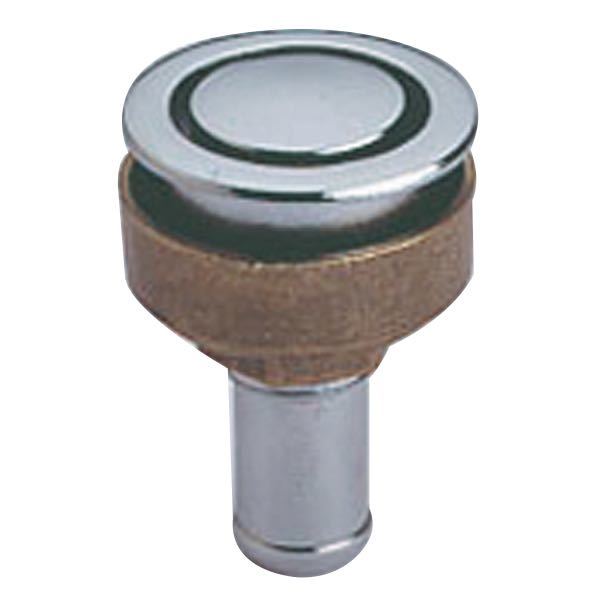 1100950_XL Tankudluftning forkromet messing - Billede 1