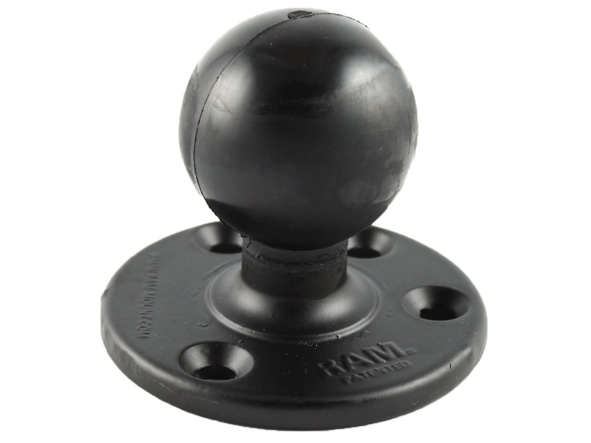1105601_XL RAM Mounts base/monteringsplade rund str. D, 2.25" - Billede 1