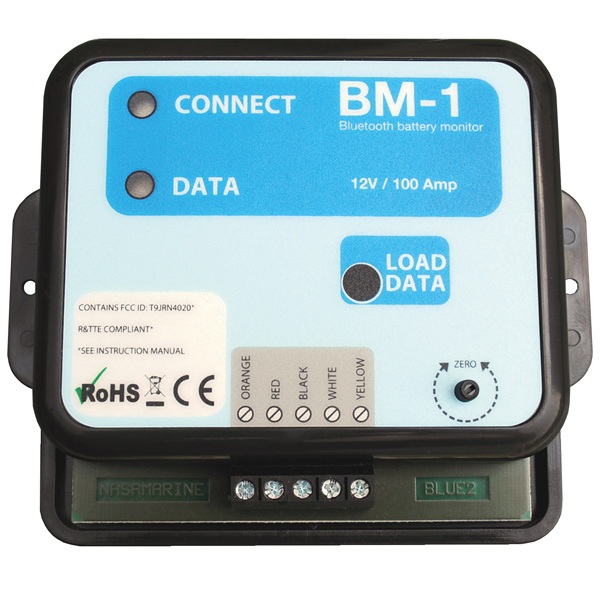 1110198_XL Nasa Bluetooth batteri monitor BM-1, 12V - Billede 1