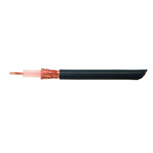 1114420_XL VHF kabel RG213 sort, 10mm - Billede 1