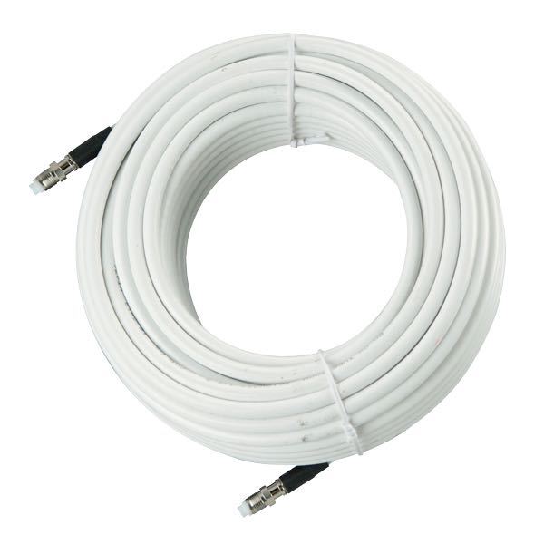 1114425_XL VHF kabel RG8X low loss med FME stik, 3 m - Billede 1