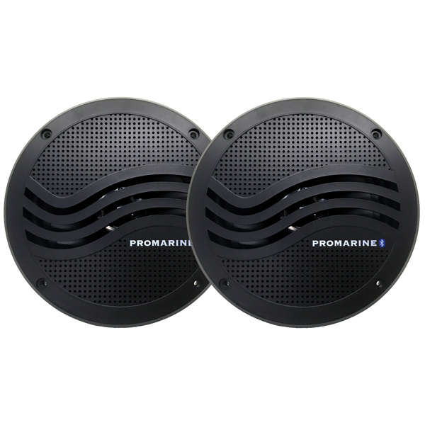 1114869_XL Promarine bluetooth højtaler slave sæt 6,5", sort - Billede 1