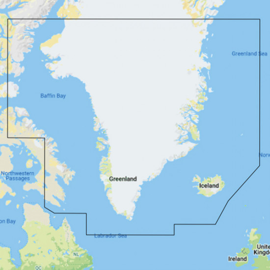 1119979_XL C-Map Y040 Discover, Grønland "kun ved køb af plotter" - Billede 1