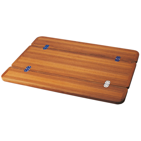 1122102_XL Roca teak klapbord Miami 600 x 800mm - Billede 1