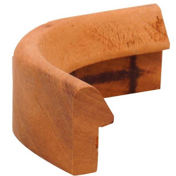 1124046_XL Mahogni vinkel j-profil inde 50/90° - Billede 1