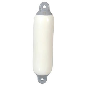 1150243_XL Dan-Fender Yacht hvid m/grå top, 8x22" - Billede 1