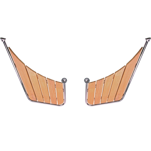 1162332_XL Badeplatform til snekke, 95/47x65 cm - Billede 1