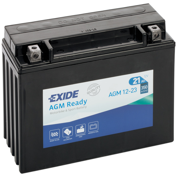1170182_XL Exide AGM start batteri, 21 Amp - Billede 1