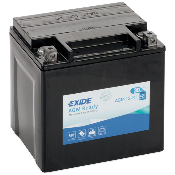 1170184_XL Exide AGM start batteri, 30 Amp - Billede 1