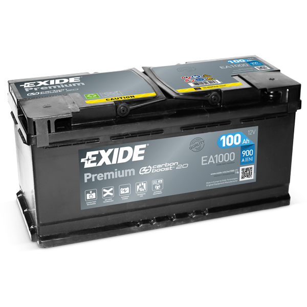 1170200_XL Exide Start batteri Premium, 100 Amp - Billede 1