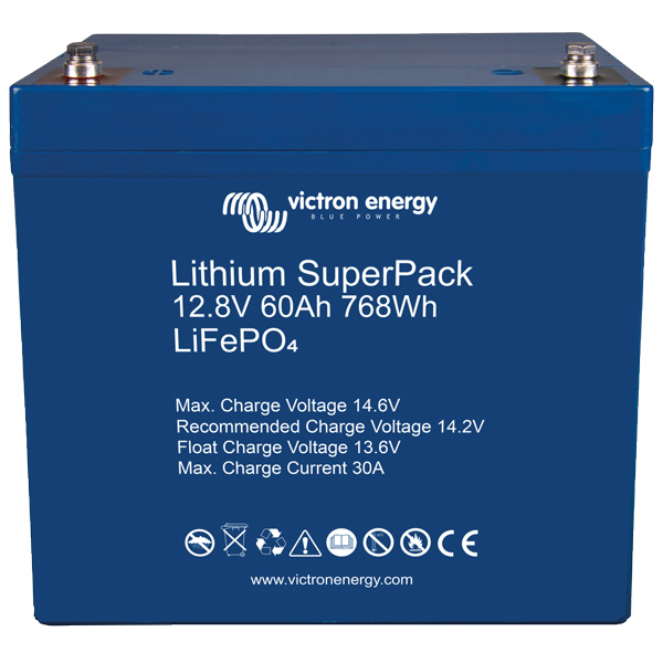 1170495_XL Victron Lithium SuperPack 12.8V, 60Ah - Billede 1