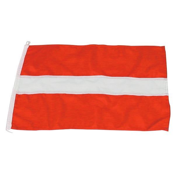 1180310_XL 1852 Gæsteflag Letland, 30x45cm - Billede 1
