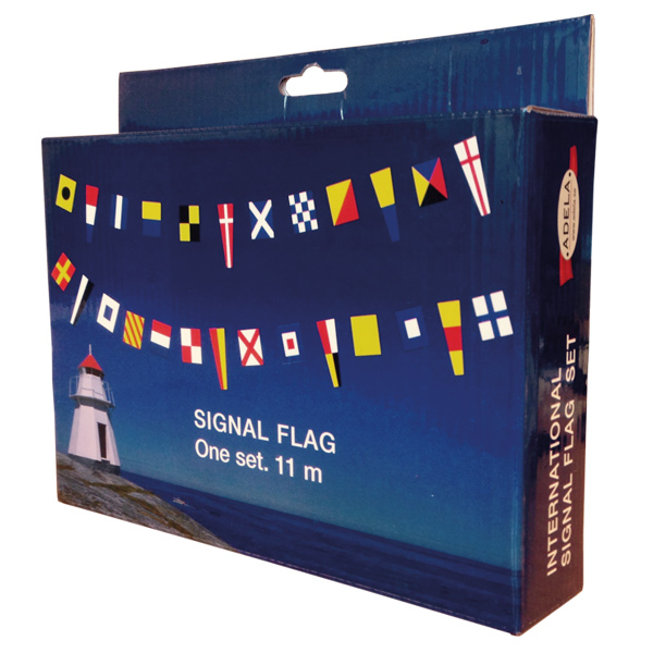 1180610_XL Adela Signalflag, sæt med 36 stk - Billede 1