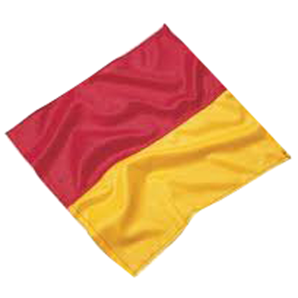 1180772_XL Signalflag Advarselsflag 30x45cm - Billede 1