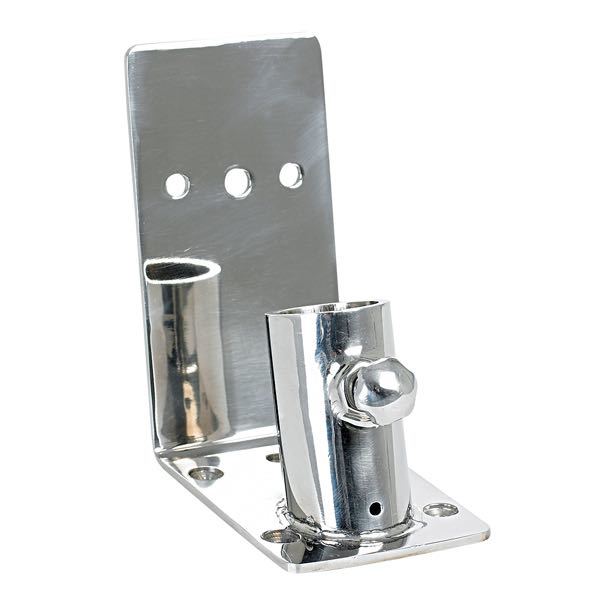 1181510_XL Flagstangsholder RF 25mm med beslag - Billede 1