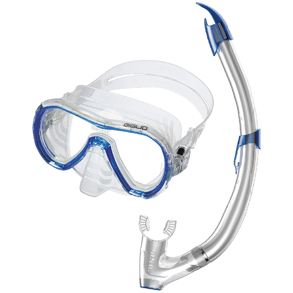 1182477_XL Seac Giglio snorkelsæt blå, str. voksen - Billede 1