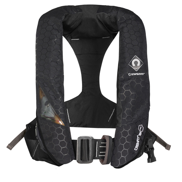1186095_XL Crewsaver Crewfit+ redningsvest 180N m/D-ring, Sort - Billede 1