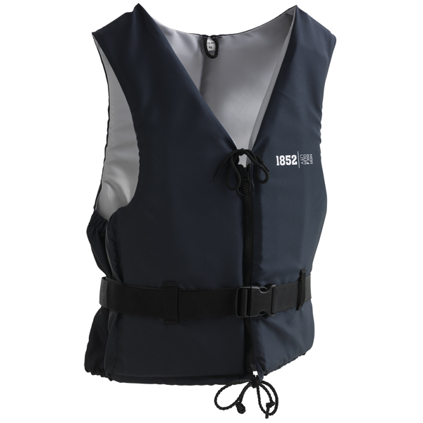 1188945_XL 1852 Active svømmevest ISO 50N, Navy/grå 30-50kg - Billede 1