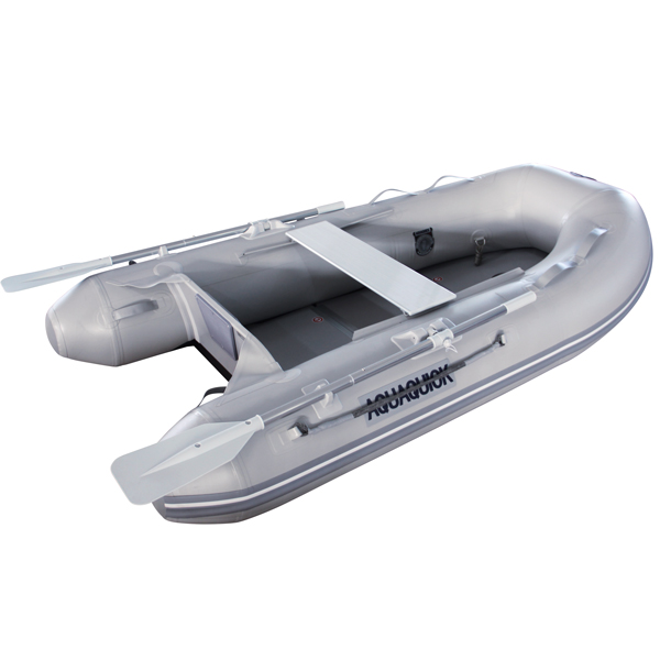 1193855_XL Aquaquick gummibåd med trædørk, 230cm - Billede 1