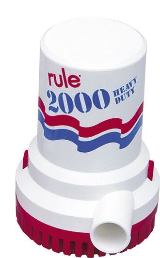 1200070_XL Rule lænsepumper 2000 GPH, 24V - Billede 1