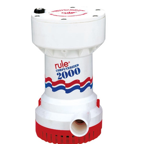 1200191_XL Rule 2000 GPH Standard Automatisk Lænsepumpe – 12V, 7571 L/t - Billede 1