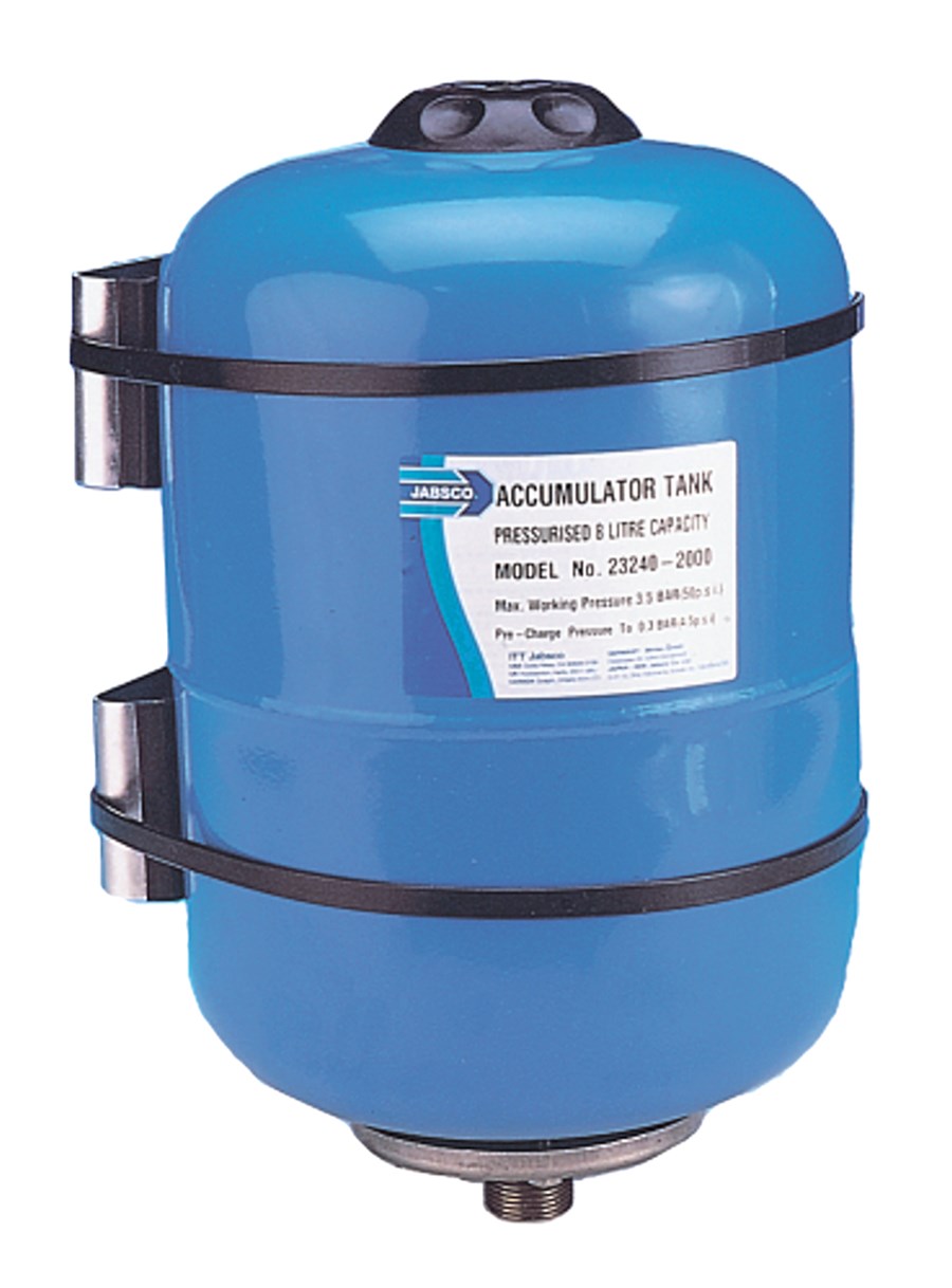1201202_XL Jabsco akkumulatortank 8l 3/4" gevind - Billede 1