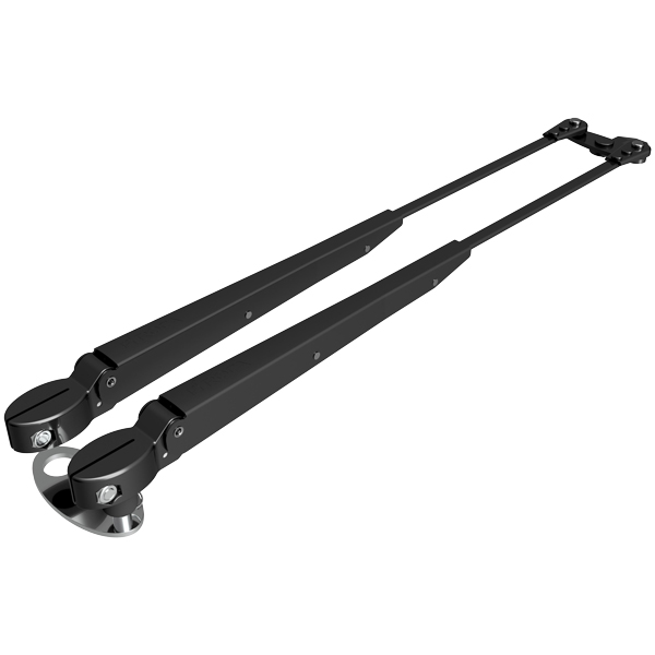 1210004_XL Roca parallelarm til W12 sort, 324-460mm - Billede 1