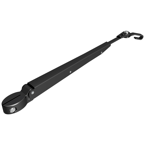 1210032_XL Roca viskerarm til W10 / W12 justerbar sort, 324-460mm - Billede 1