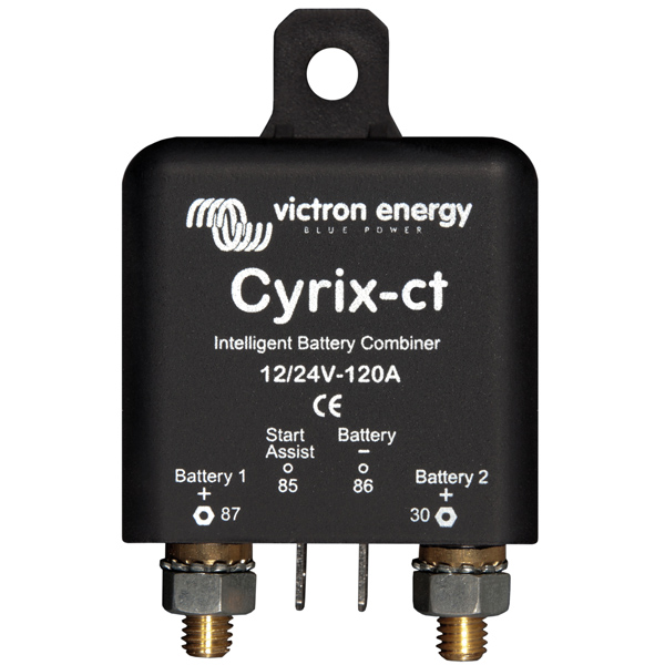 1250846_XL Victron Cyrix-CT Mikroprocessor Relæ – 12/24V, 120A Automatisk Batterikobling - Billede 1
