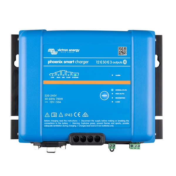 1250853_XL Victron Phoenix Smart IP43 lader (3), 12V / 50 Amp - Billede 1