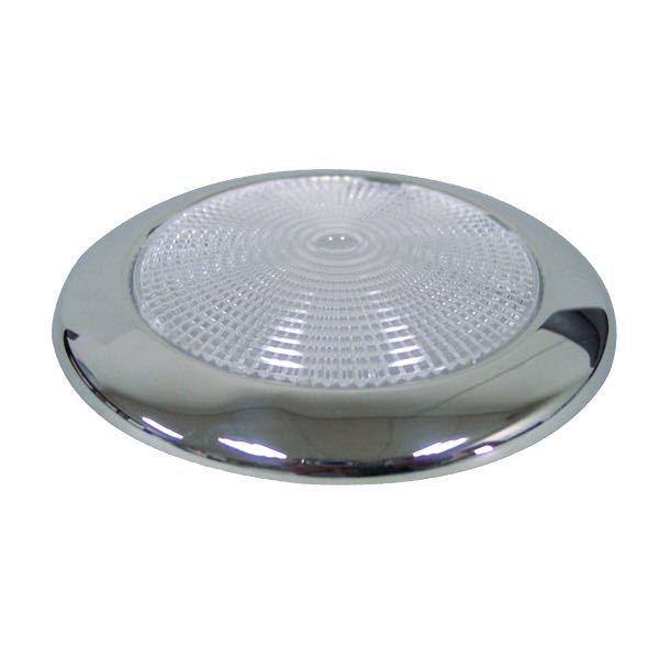 1261486_XL Elegant rustfri LED loftslampe - påbygning. - Billede 1