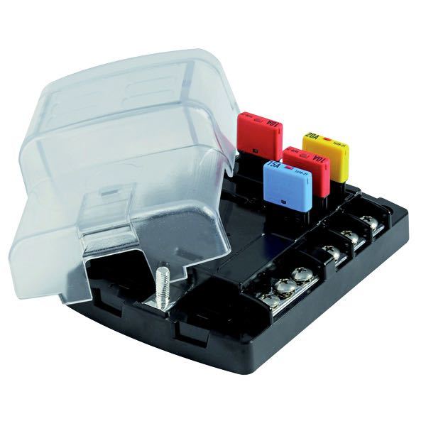 1270850_XL Sikringsbox til 6 automatiske bladsikringer - Billede 1