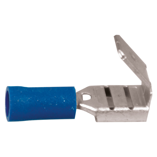 1274126_XL Fladstik fordeler blå 6.4x0.8 mm, 10 stk - Billede 1
